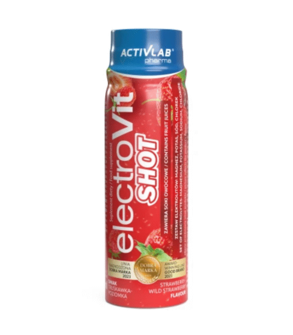 Activlab ElectroVit SHOT 80 ml – elektrolity, smak truskawkowo-poziomkowy